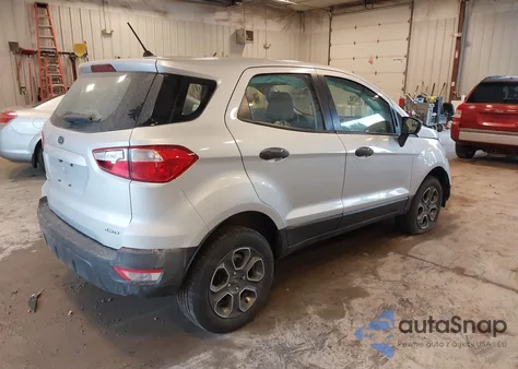 2018 Ford Ecosport S from USA, damaged, VIN MAJ6P1SL7JC179145